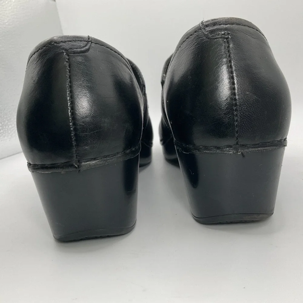 Dansko Tamara Leather Buckle Monk Strap Clog Slip-On Comfort Occupational EU 38 - Picture 6 of 12